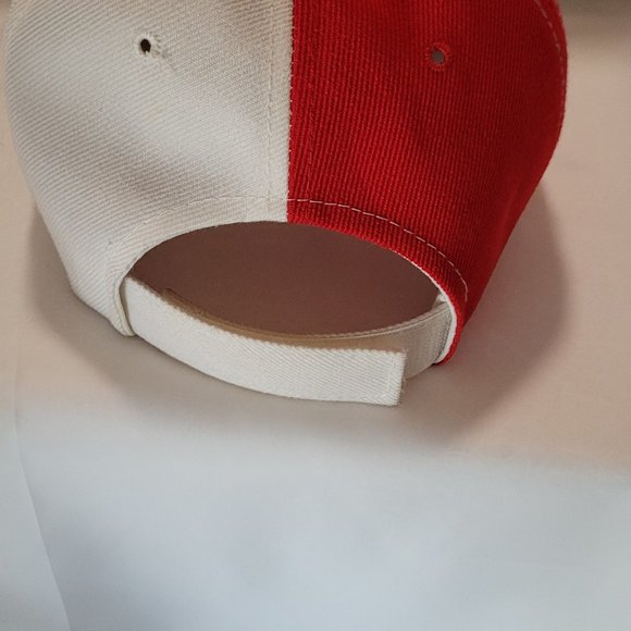 Baseball Cap AMERICA Bald Eagle USA Flag Red White Blue VelcroBack One Size - Picture 5 of 8